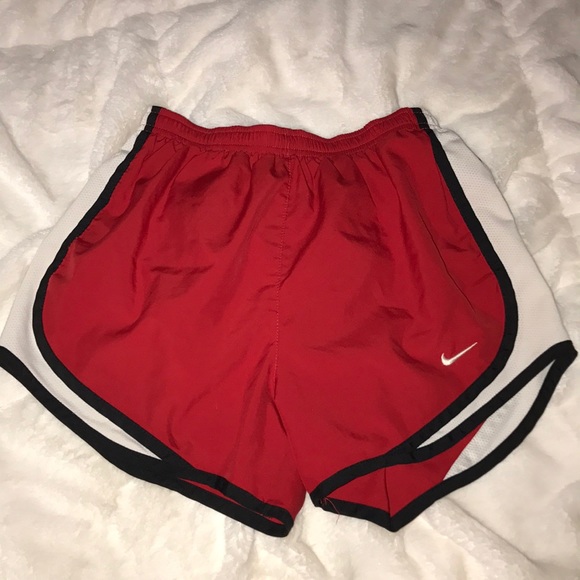 Red Nike dri-fit shorts - Picture 1 of 4